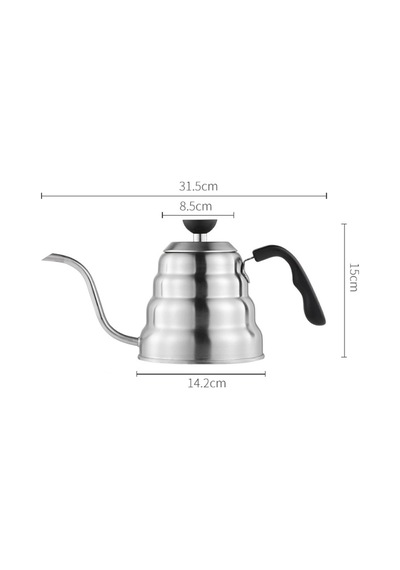 Wf 1,2 L Kalın Çelik Barista Filtre Kahve Demleme İbriği Drip Kettle Cin308 Diğer