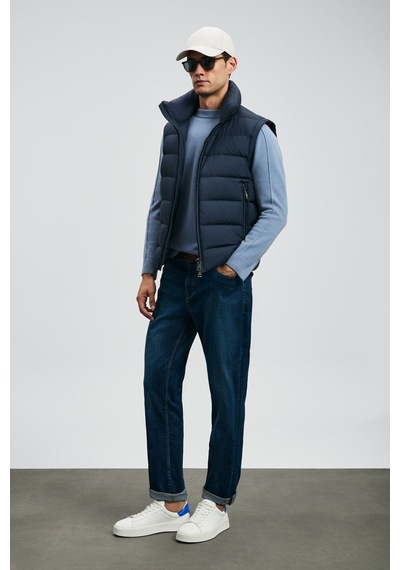 Lufian Santo Erkek Jean Pantolon 112200250 Mavi