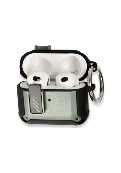 Gld-spt- Newface Apple Uyumlu AirPods Pro 2 2.nesil Truva Kılıf - Yeşil
