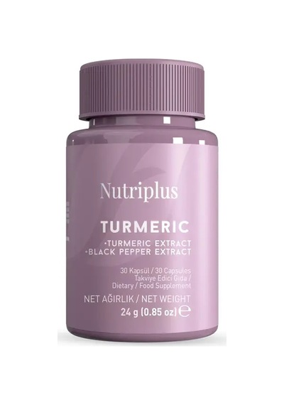 Nutriplus Zerdeçal Ekstresi Curcumin 30 Kapsül