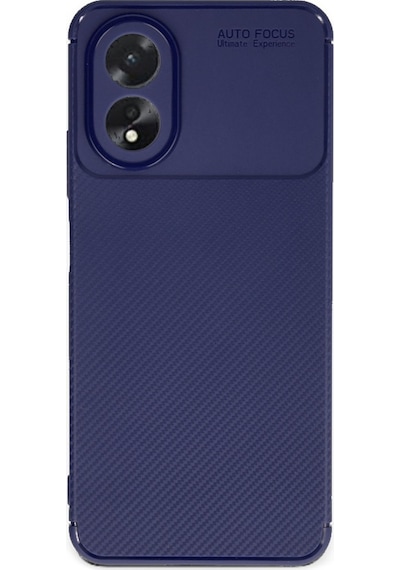 Oppo A38 Kılıf Focus Carbon Desen Silikon Kapak