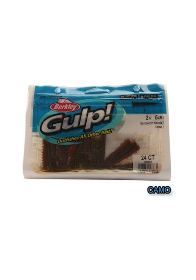 Berkley Gulp Alive Sandworm 5cm 2inç 24ct Silikon Yem