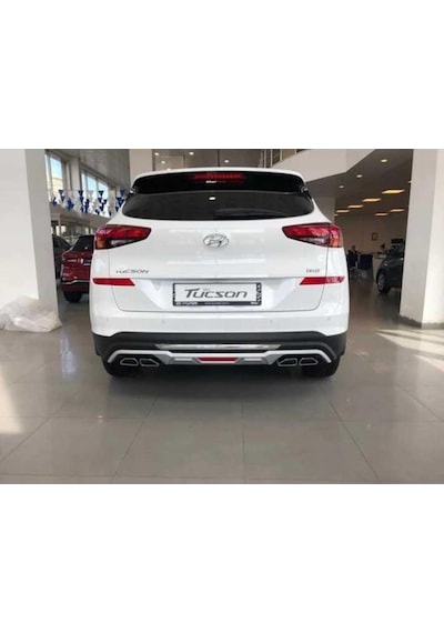 Hyundai Tucson Ön Arka Tampon Koruması Difüzör Kalın Tip 2018-2021 Arası Uyumlu