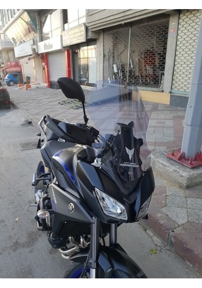 Zeus Motor 2018-2021 Yamaha Tracer 900 Uyumlu Uzun Ön Cam Füme