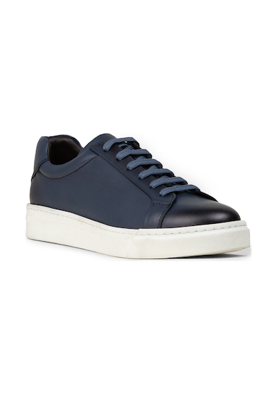 Deery Erkek Hakiki Deri Mavi Sneaker Ayakkabı - 02018mmvıc02 Mavi