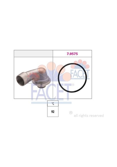 Opel Omega 1994-2005 Arası 2.5 V6, 3.0 V6 Facet Marka Termostat