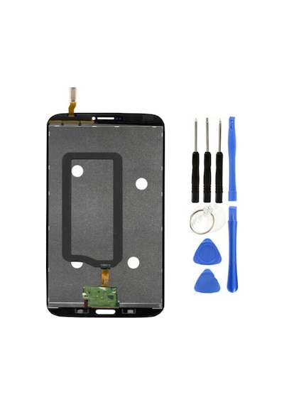 Samsung Galaxy Sm-t310 Uyumlu Hk Dokunmatik Set Siyah + Tamir Seti