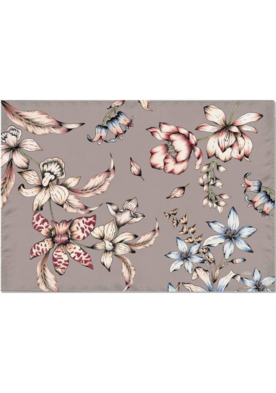 Şah Amerikan Servis 6'lı Set - 50 x 35 CM N11.434 Çok Renkli