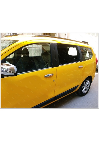 Dacia Lodgy Krom Cam Çıtası 4 Prç. 2012 Üzeri P. Çelik