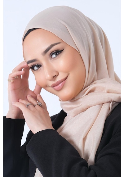 Harem Scarf Brisa Vual Şal - Nohut - Açık Bej