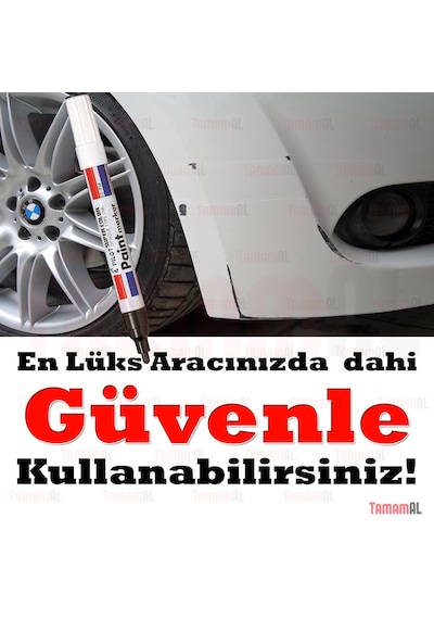 Mini Hasar Oto Araç Kaporta Çizik +Rotüş Boya Kalemi Set Mini Hasar Oto Araç Kaporta Çizik +Rotüş Boya Kalemi Set