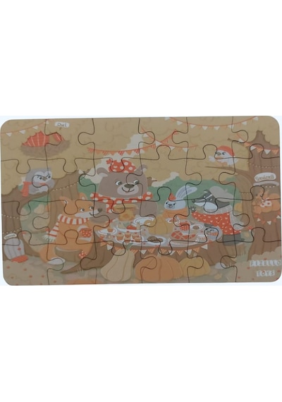 Forest Animals - Orman Hayvanları / Small Puzzle 3-7 Yaş 24 Parça