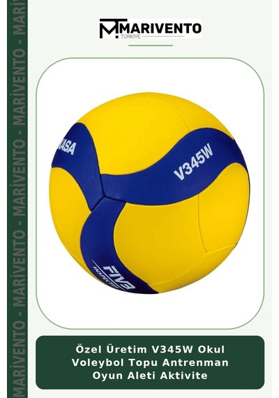 Özel Üretim V345w Okul Voleybol Topu Antrenman Oyun Aleti Aktivite Çok Renkli