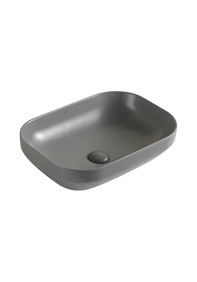 Ey-4740mg Mat Gri Tezgah Üstü Lavabo Açık Gri