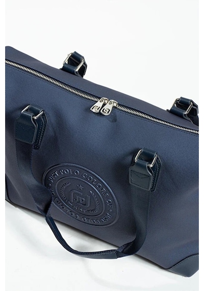 Just Polo Kadın Büyük Valiz Boy Ayarlanabilir Askılı Lüks El Ve Omuz Çantası Shopper Ebat: 33 X 40 Cm Lacivert