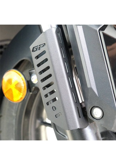 Gp Kompozit Honda Adv 350 2023-2024 Uyumlu Amortisör Koruma Siyah