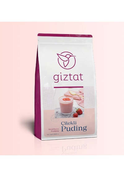 Giztat Tatlı Çilekli Puding 3 Kg
