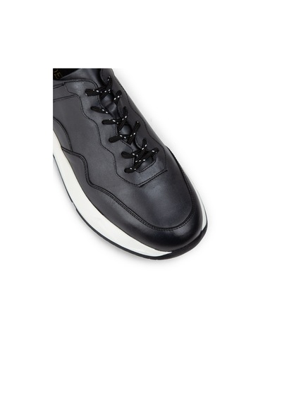Deery Hakiki Deri Gri Erkek Sneaker Ayakkabı - 01725Mgrıe04 Gri