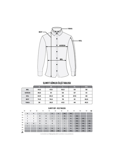 Tudors Slim Fit Uzun Kollu Pamuklu Kolay Ütü Siyah Erkek Gömlek-17088 Siyah