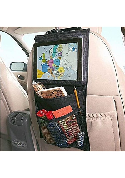 Araç İçi Koltuk Arkası Tablet Tutucu Organizer