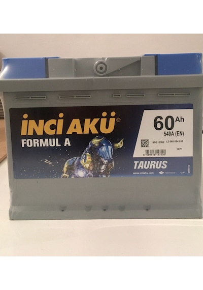 12 V Inci Akü 60 Ah / 523488512