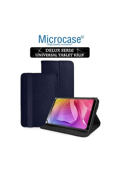 Philips Uyumlu M10 10.1 Tablet Delüx Serisi Universal Standlı Deri Kılıf