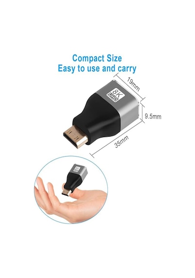 Anunnaki 8k Uhd Mini Hdmı To Hdmı Çevirici Dönüştürücü Converter