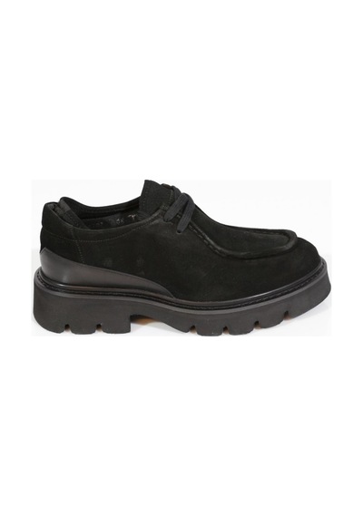 Dgn 108 Erkek Loafer Ayakkabi Siyah Süet