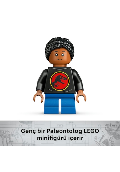 LEGO® Jurassic World Dinozor Fosilleri: Triceratops Kafatası 76969 -9 Yaş ve Üzeri Çocuklar için Yaratıcı Oyuncak Dinozor Yapım Seti(468P)