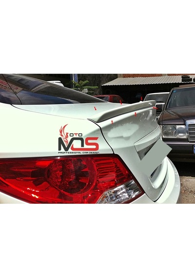 Hyundai Accent Blue Bagaj Üstü Spoiler Fiberglass Boyasız
