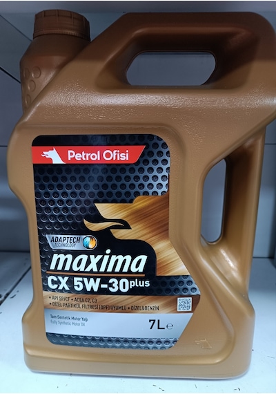 Petrol Ofisi Maxima CX 5W-30 Partiküllü Motor Yağı 7 L