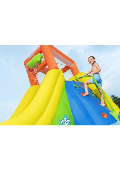 H2ogo Mount Splashblast 53478 Çocuklar İçin Mega Şişme Su Parkı 2.67 M Çok Renkli