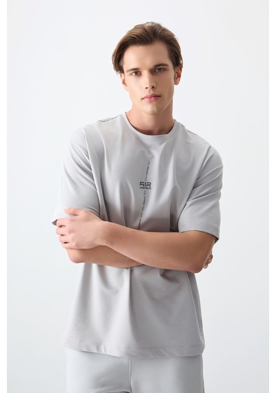 Air Jones Tommy Life Taş Pamuklu Kalın Yumuşak Dokulu Oversize Fit Baskılı Erkek T-shirt - 88373 Taş Air Jones Tommy Life Taş Pamuklu Kalın Yumuşak Dokulu Oversize Fit Baskılı Erkek T-shirt - 88373 Taş