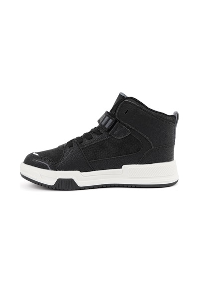 Cool King Jorans Uzun Boğazlı Ortopedik Taban Unisex Çocuk Spor Ayakkabı Siyah