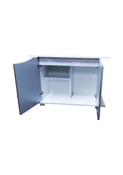 Kanki Pet Kp1004010GR Flex Gri Kapaklı Akvaryum Sehpası 100 x 40 x 69 CM