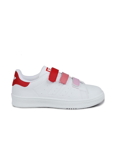 Jump 30110 Kırmızı - Beyaz Cırtlı Kız Çocuk Sneaker Günlük Spor Ayakkabı
