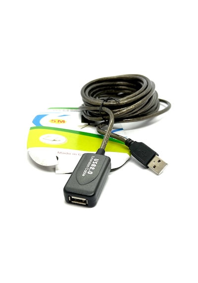5 Metre Usb Uzatma Kablosu 5m Extension Cable Güçlendirilmiş Usb