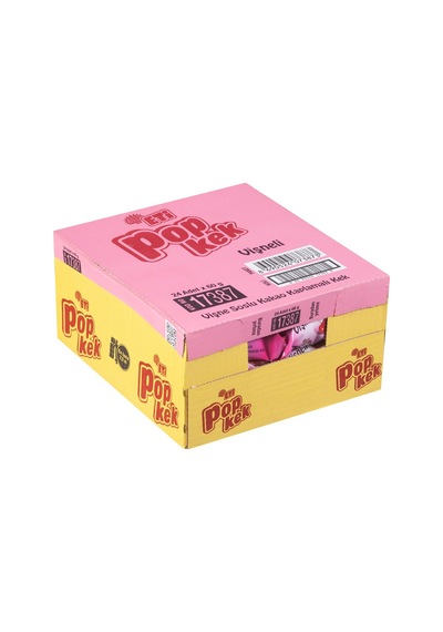Eti Popkek 24x60g Vişneli Kek - Pratik Atıştırmalık 5'li Avantaj Paketi - 5 Adet Tarı