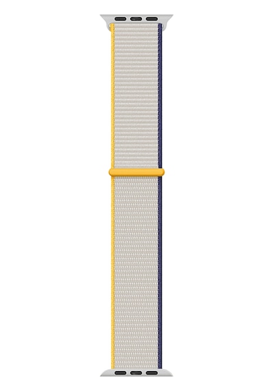 Ekılıf - Apple Uyumlu  Watch Ultra 49mm - Kordon Serisi Hasır Strap Kayış Band-03 - Seashell