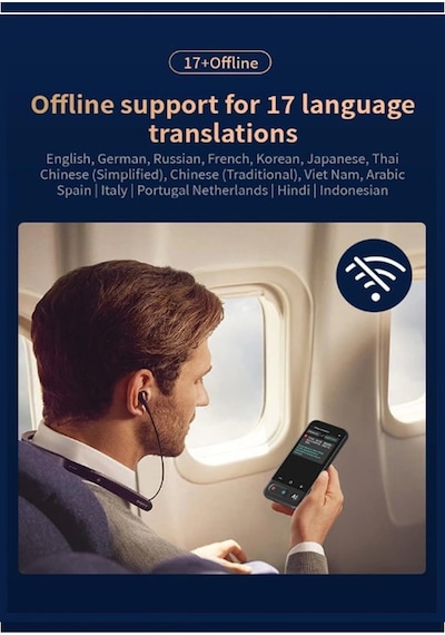 Vtn-z16 Kameralı 140 Dilde Wifi Özellikli Translator Elektronik Çeviri Cihazı Türkçe Menü 1 Adet