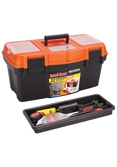 Super Bag 22 İnç Power Plastik Takım Çantası Organizerli