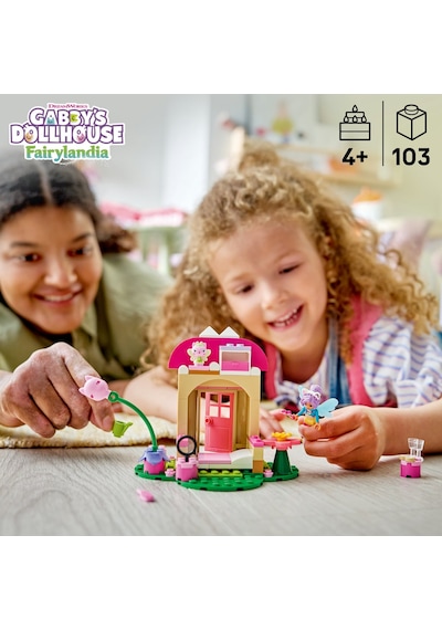 LEGO® Gabby’s Dollhouse Peri Kedi’nin Bahçe Evi 11212 - 4 Yaş ve Üzeri için Aksesuarlar İçeren Oyuncak Yapım Seti (103 Parça)