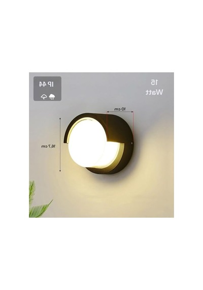 15w Modern Led Aplik, İç Ve Dış Mekan Kullanımı İçin