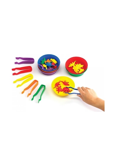 Cımbızla Ayıklama Seti Montessori İnce Motor Easy-grip Tweezers