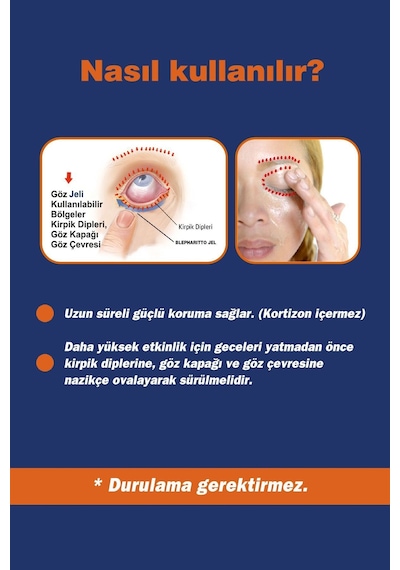 Blephari-tto Göz Çevresi Bakım Jeli 20ml Panthenol // Hydrolyzed // Triethanolamine