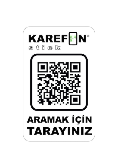 Karefon Stick Qr Akıllı Eşya Etiket