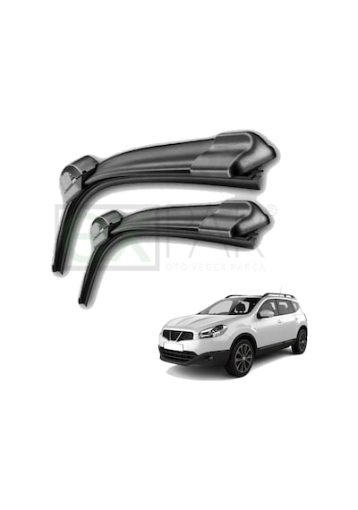 Nissan Qashqai Ön Cam Silecek Süpürgesi Takımı 2007 - 2013 Qashqai J10 Kasa Ön Silecek