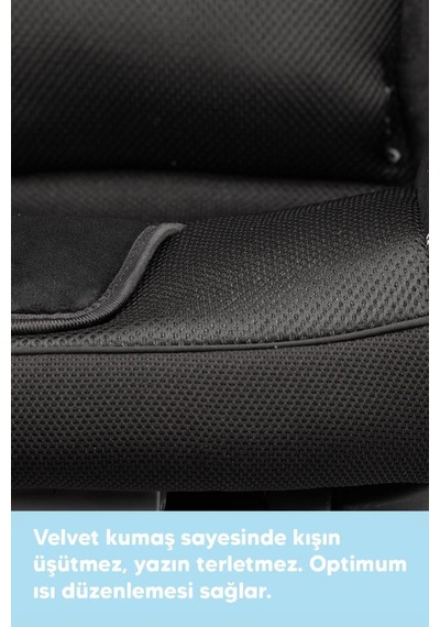 Heyner Multifix Aero Plus 9-36kg Isofix Oto Koltuğu Pantera Black I,ıı,ııı