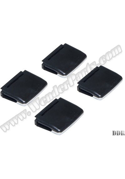 Mercedes W166 X166 Klima/kalorifer Izgara Kulpu Set:4ad Ön Siyah - - M A1668300054p4