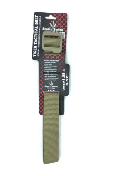 Terrien Delux Serisi Askeri Ekipman Hazırlık Single Sword Tactical Kemer Çok Renkli